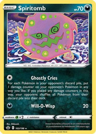 Spiritomb (103) [SWSH06: Chilling Reign] - Deck Out Gaming