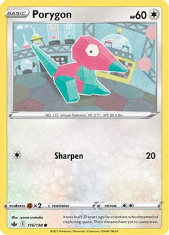 Porygon (116) [SWSH06: Chilling Reign] Reverse Holofoil - Deck Out Gaming