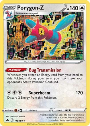 Porygon-Z (118) [SWSH06: Chilling Reign] Holofoil - Deck Out Gaming