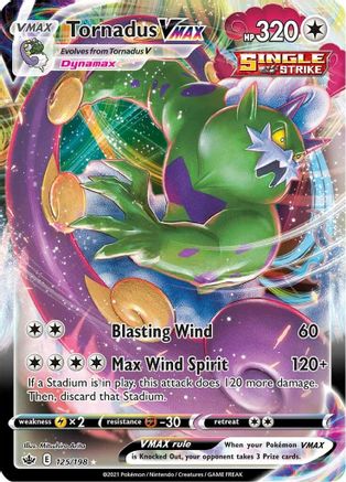 Tornadus VMAX (125/198) [Sword & Shield: Chilling Reign] - Deck Out Gaming