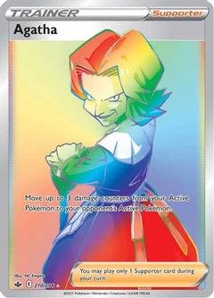Agatha (Secret) (210) [SWSH06: Chilling Reign] Holofoil - Deck Out Gaming