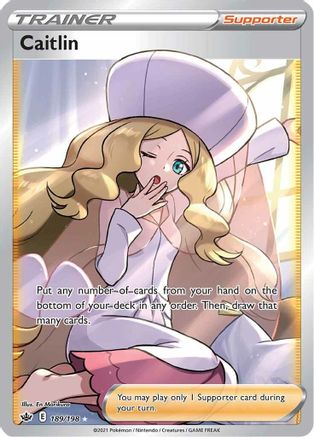 Caitlin (Full Art) (189) [SWSH06: Chilling Reign] Holofoil - Deck Out Gaming