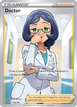 Doctor (Full Art) (190) [SWSH06: Chilling Reign] Holofoil - Deck Out Gaming
