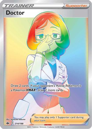 Doctor (Secret) (214) [SWSH06: Chilling Reign] Holofoil - Deck Out Gaming