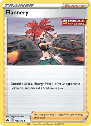 Flannery (139) [SWSH06: Chilling Reign] Reverse Holofoil - Deck Out Gaming