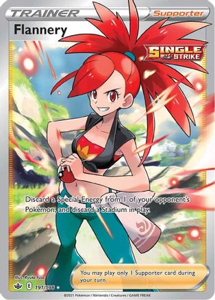 Flannery (Full Art) (191) [SWSH06: Chilling Reign] Holofoil - Deck Out Gaming