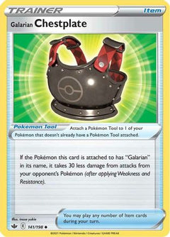 Galarian Chestplate (141) [SWSH06: Chilling Reign] Reverse Holofoil - Deck Out Gaming