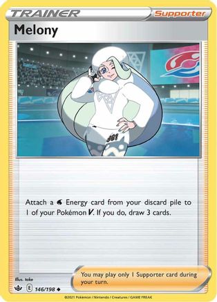 Melony (146) [SWSH06: Chilling Reign] Reverse Holofoil - Deck Out Gaming
