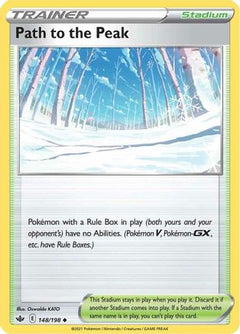 Path to the Peak (148) [SWSH06: Chilling Reign] Reverse Holofoil - Deck Out Gaming