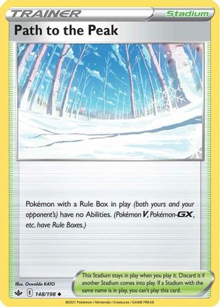 Path to the Peak (148) [SWSH06: Chilling Reign] Reverse Holofoil - Deck Out Gaming