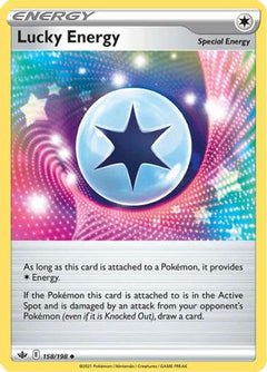 Lucky Energy (158) [SWSH06: Chilling Reign] Reverse Holofoil - Deck Out Gaming