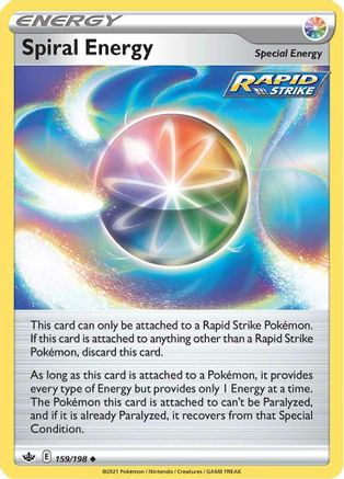 Spiral Energy (159) [SWSH06: Chilling Reign] Reverse Holofoil - Deck Out Gaming