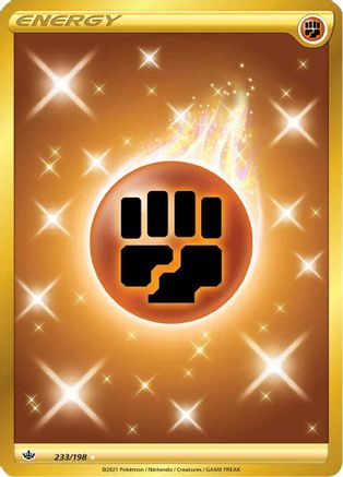 Fighting Energy (Secret) (233) [SWSH06: Chilling Reign] Holofoil - Deck Out Gaming