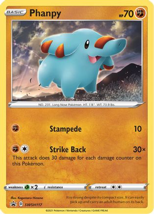 Phanpy (SWSH117) [Sword & Shield: Black Star Promos] - Deck Out Gaming