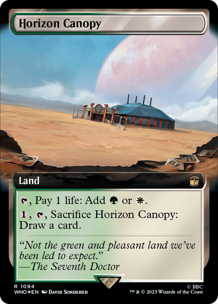 Horizon Canopy (Extended Art) (Surge Foil) (1094) [Doctor Who] foil - Deck Out Gaming