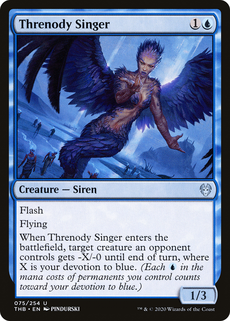 Threnody Singer (75) [Theros Beyond Death] - Deck Out Gaming
