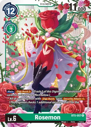 Rosemon (BT5-057) [Battle of Omni] - Deck Out Gaming