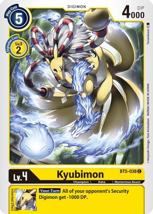 Kyubimon (BT5-038) [Battle of Omni] - Deck Out Gaming