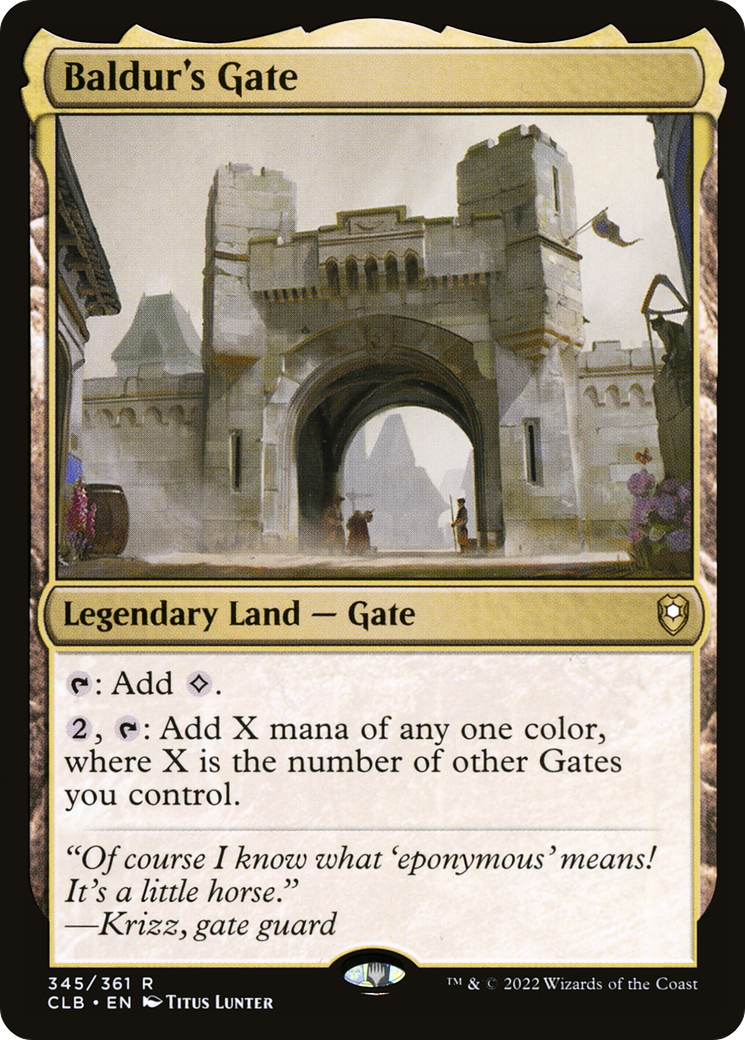 Baldur's Gate (345) [Commander Legends: Battle for Baldur's Gate] - Deck Out Gaming