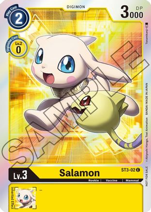 Salamon - ST3-02 (Event Pack 1) (ST3-02) [Starter Deck 03: Heaven's Yellow] Foil - Deck Out Gaming