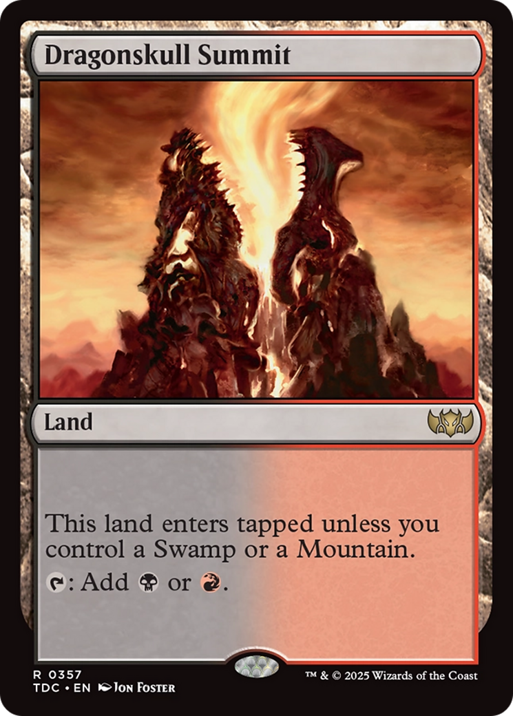 Dragonskull Summit (357) [Commander: Tarkir: Dragonstorm] - Deck Out Gaming