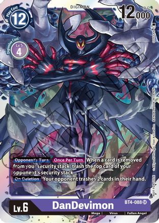 DanDevimon - BT4-088 (Event Pack 1) (BT4-088) [Great Legend] Foil - Deck Out Gaming