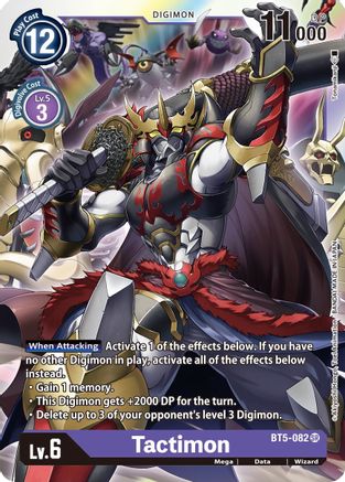 Tactimon (BT5-082) [Battle of Omni] Foil - Deck Out Gaming