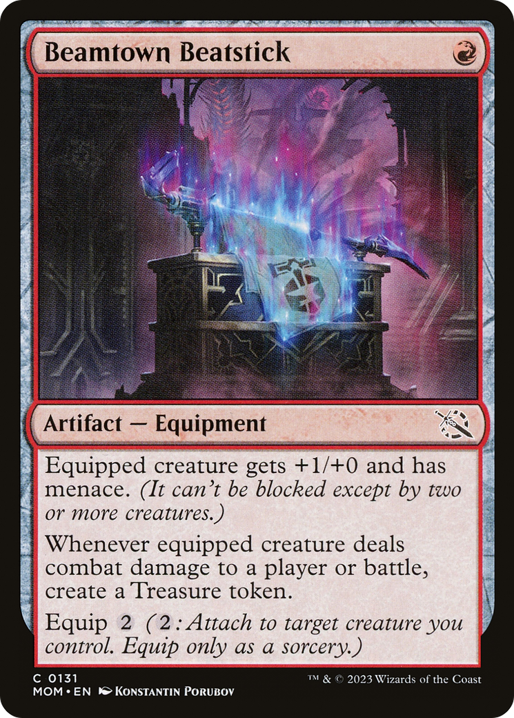 Beamtown Beatstick (131) [March of the Machine] foil - Deck Out Gaming