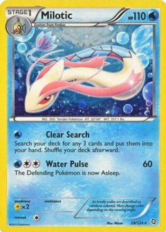 Milotic - 28/124 (Cosmos Holo) (28) [Blister Exclusives] Holofoil - Deck Out Gaming