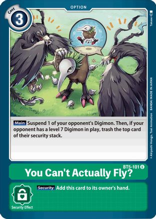 You Can't Actually Fly? (BT5-101) [Battle of Omni] - Deck Out Gaming