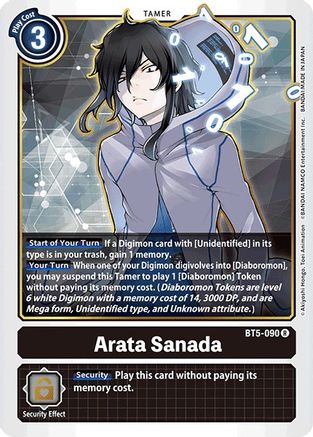 Arata Sanada (BT5-090) [Battle of Omni] - Deck Out Gaming