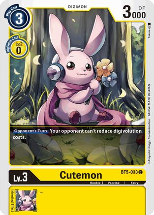 Cutemon (BT5-033) [Battle of Omni] - Deck Out Gaming