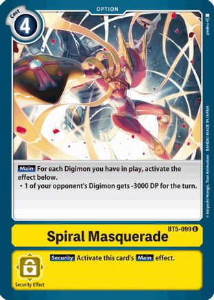 Spiral Masquerade (BT5-099) [Battle of Omni] - Deck Out Gaming