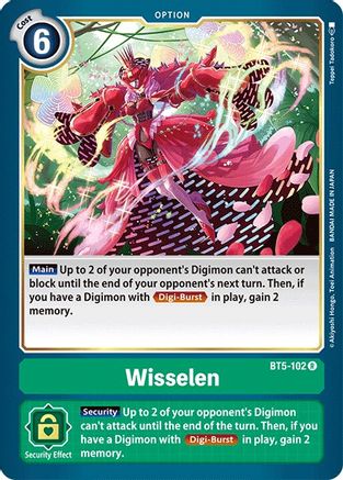 Wisselen (BT5-102) [Battle of Omni] - Deck Out Gaming