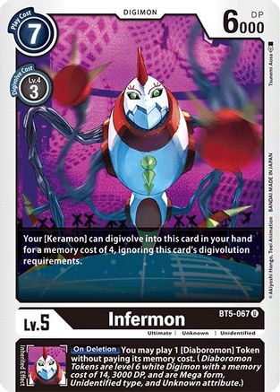 Infermon (BT5-067) [Battle of Omni] - Deck Out Gaming