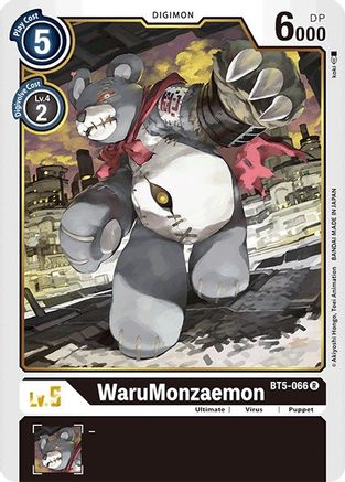 WaruMonzaemon (BT5-066) [Battle of Omni] - Deck Out Gaming