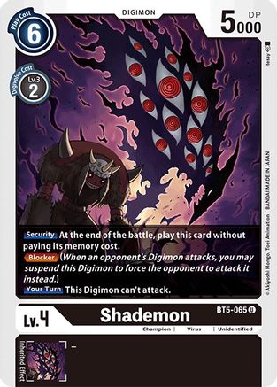 Shademon (BT5-065) [Battle of Omni] - Deck Out Gaming