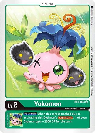 Yokomon (BT5-004) [Battle of Omni] - Deck Out Gaming