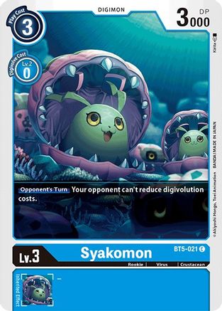 Syakomon (BT5-021) [Battle of Omni] - Deck Out Gaming