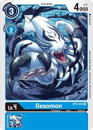 Gesomon (BT5-023) [Battle of Omni] - Deck Out Gaming