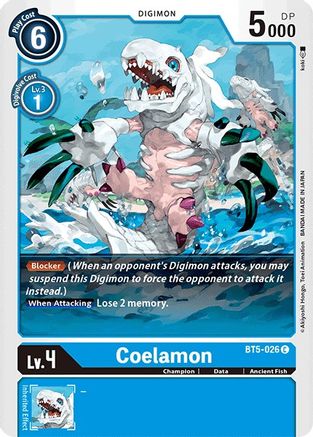 Coelamon (BT5-026) [Battle of Omni] - Deck Out Gaming