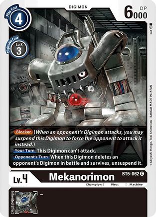 Mekanorimon (BT5-062) [Battle of Omni] - Deck Out Gaming