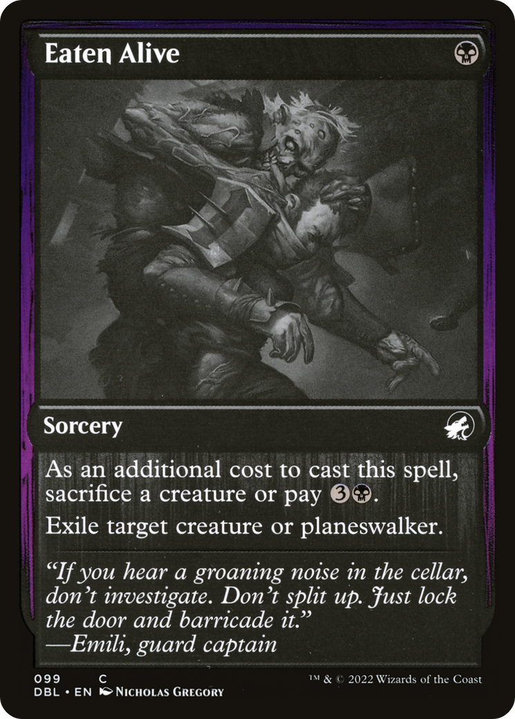Eaten Alive (99) [Innistrad: Double Feature] - Deck Out Gaming