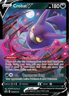 Crobat V - SWSH110 (SWSH110) [SWSH: Sword & Shield Promo Cards] Holofoil - Deck Out Gaming
