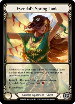 Fyendal's Spring Tunic (Rainbow) - FAB002 (FAB002) [Flesh and Blood: Promo Cards] Rainbow Foil - Deck Out Gaming