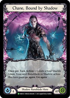 Chane, Bound by Shadow - HER033 (HER033) [Flesh and Blood: Promo Cards] Cold Foil - Deck Out Gaming