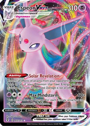 Espeon VMAX (65) [SWSH07: Evolving Skies] Holofoil - Deck Out Gaming