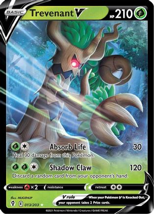 Trevenant V (13) [SWSH07: Evolving Skies] Holofoil - Deck Out Gaming