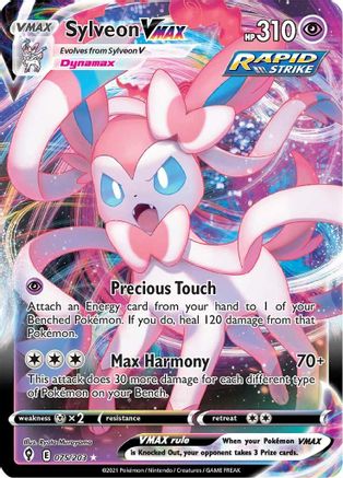 Sylveon VMAX (75) [SWSH07: Evolving Skies] Holofoil - Deck Out Gaming