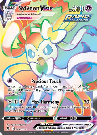 Sylveon VMAX (Secret) (211) [SWSH07: Evolving Skies] Holofoil - Deck Out Gaming